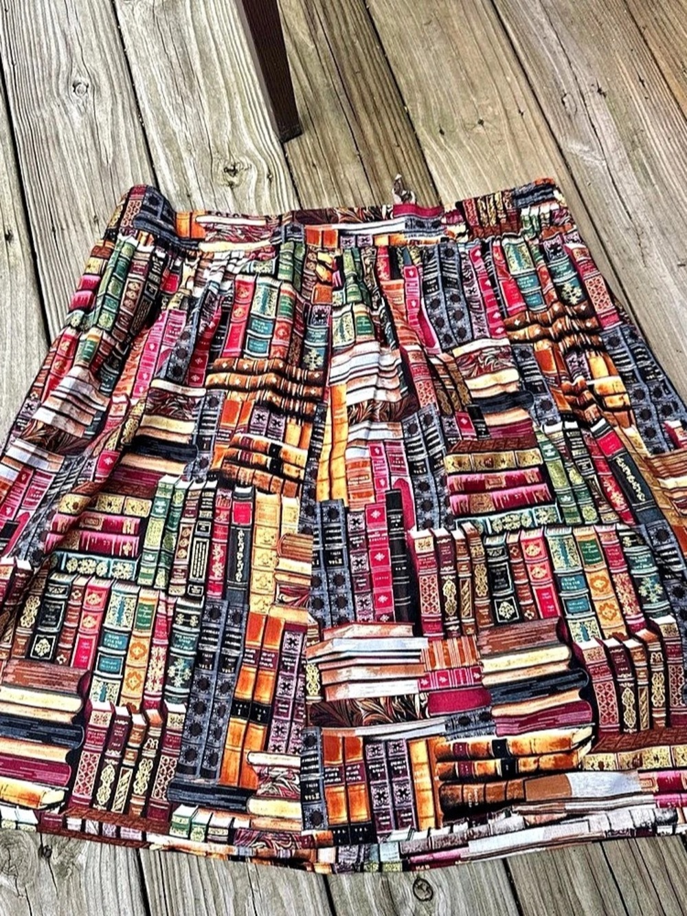 Retrolicious Multicolor Mini Skirt Size 1X don’t judge a book by its cover